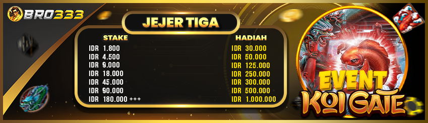 EVENT KOI JEJER 3 BRO333
